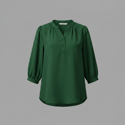 Silk Patchwork Women's Blouse | Stylish Summer Top