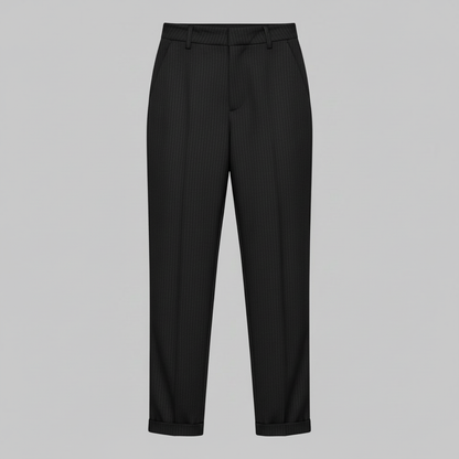 Elegant Black Pants | Women's Trousers High Waist Office Wear