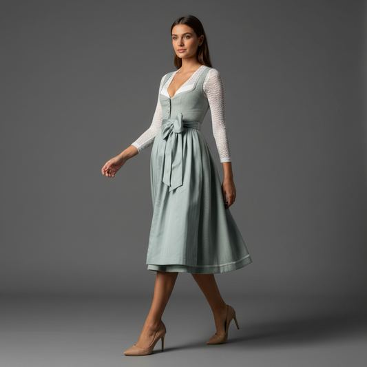Elegant Dirndl Dress | Women's Oktoberfest Costume