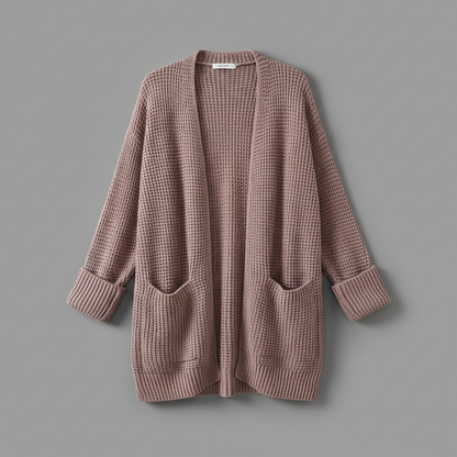 Elegant Women's Black Cardigan | Cozy Fashion Layer