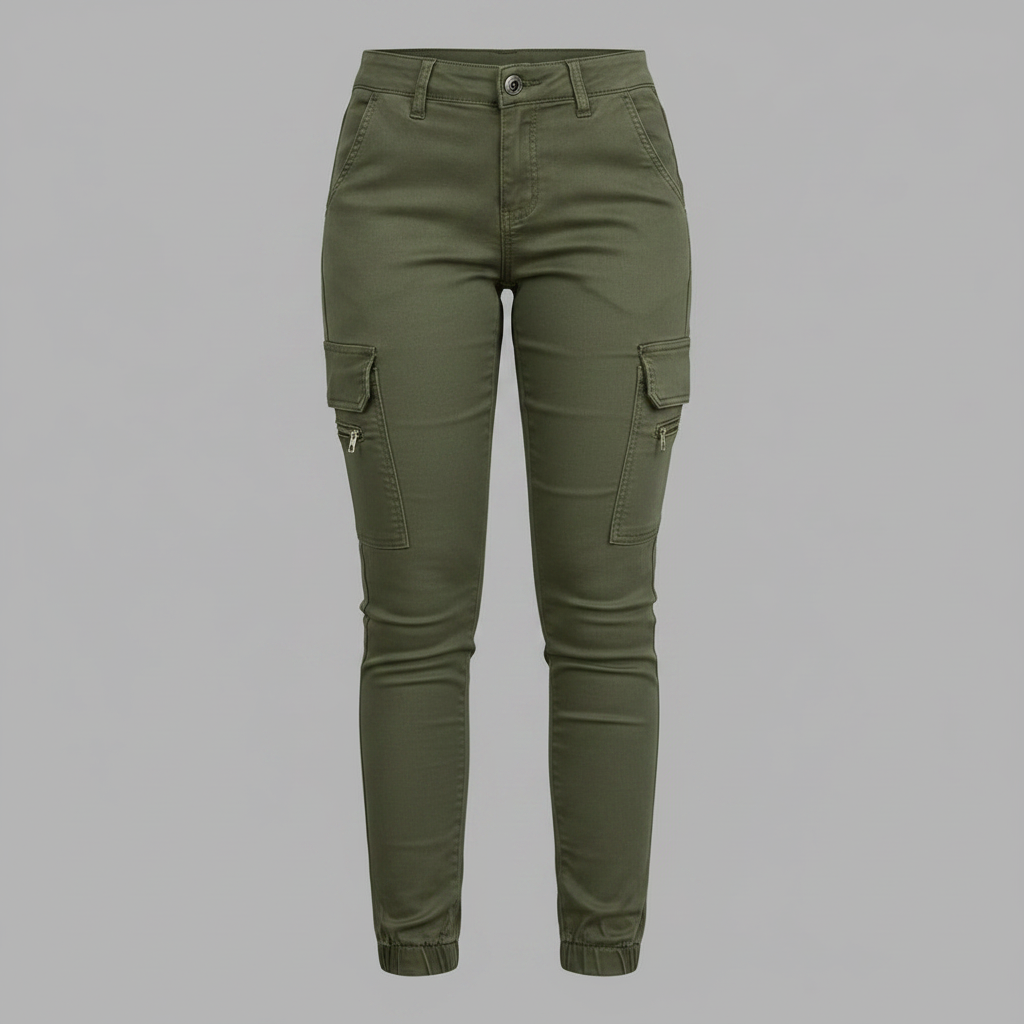 Urban Cargo Pants | Women's Black Trousers