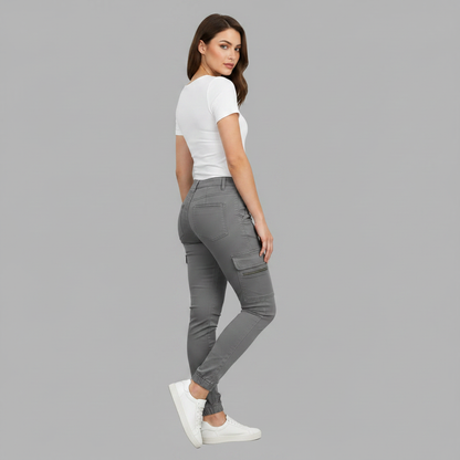Urban Cargo Pants | Women's Black Trousers