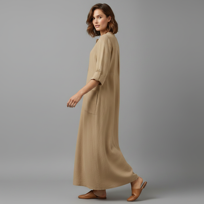 Tina | Women's Plus Size Maxi Dress Casual Summer Elegance
